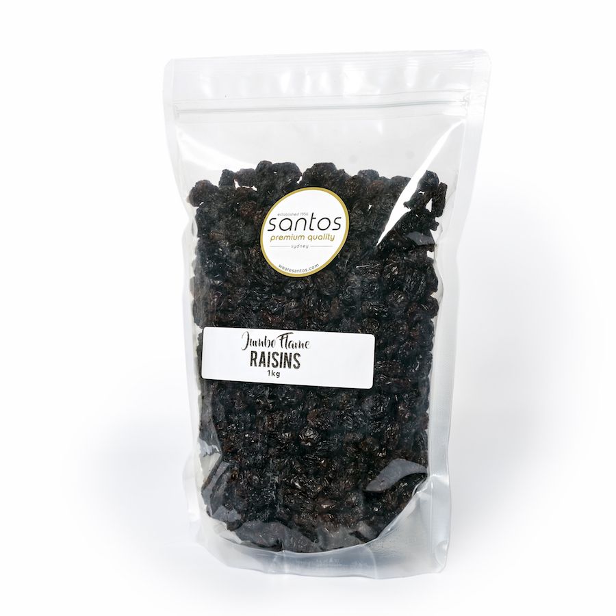 Raisins Jumbo Flame 1kg Santos